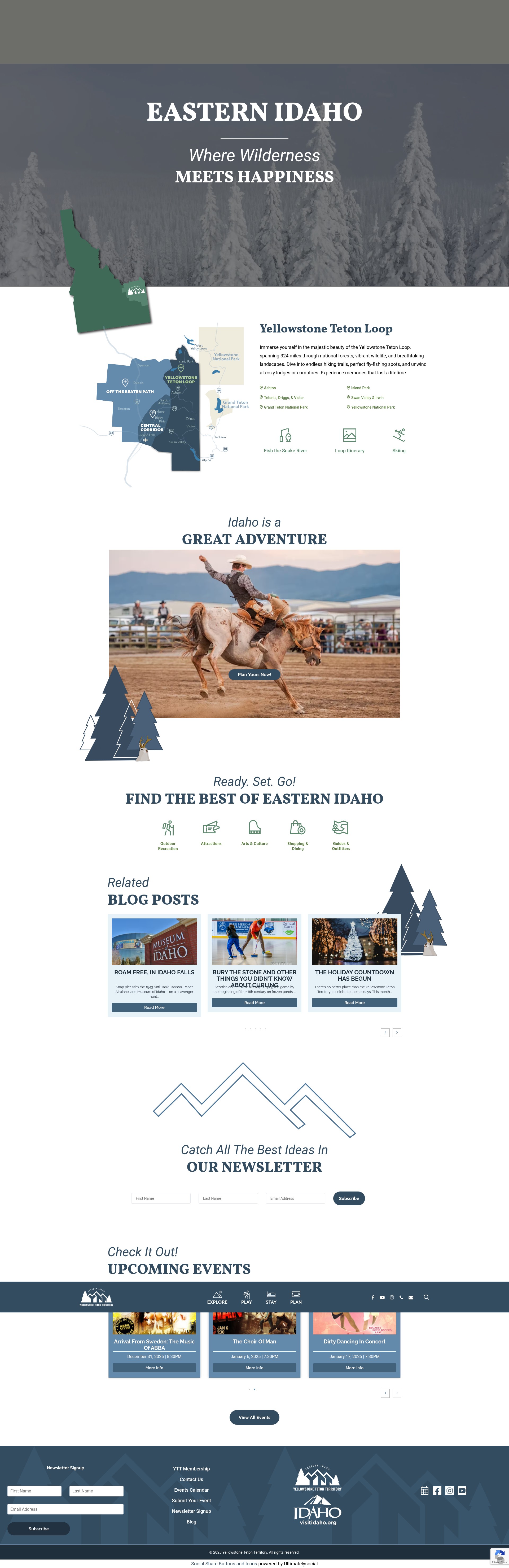 Screenshot of yellowstoneteton.org