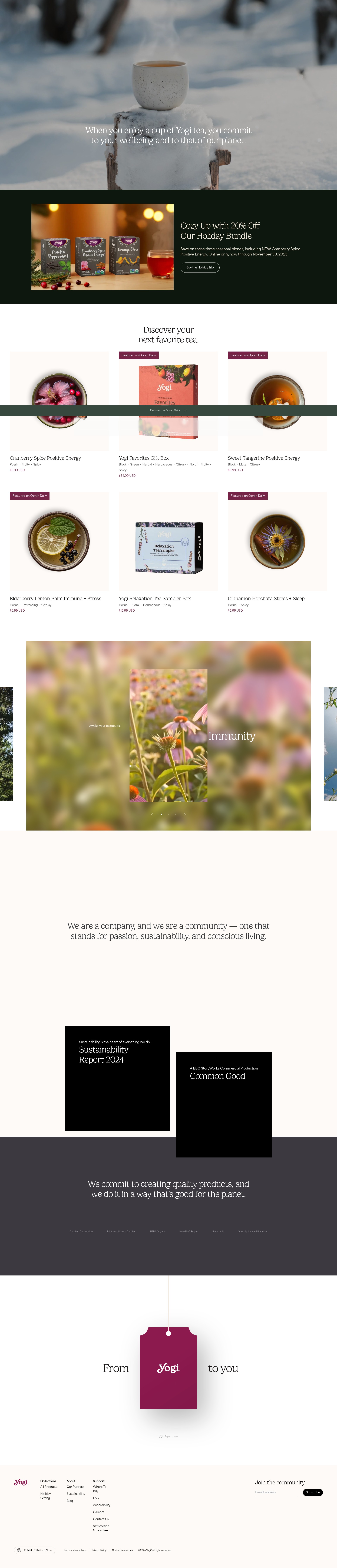 Screenshot of yogi-life.com