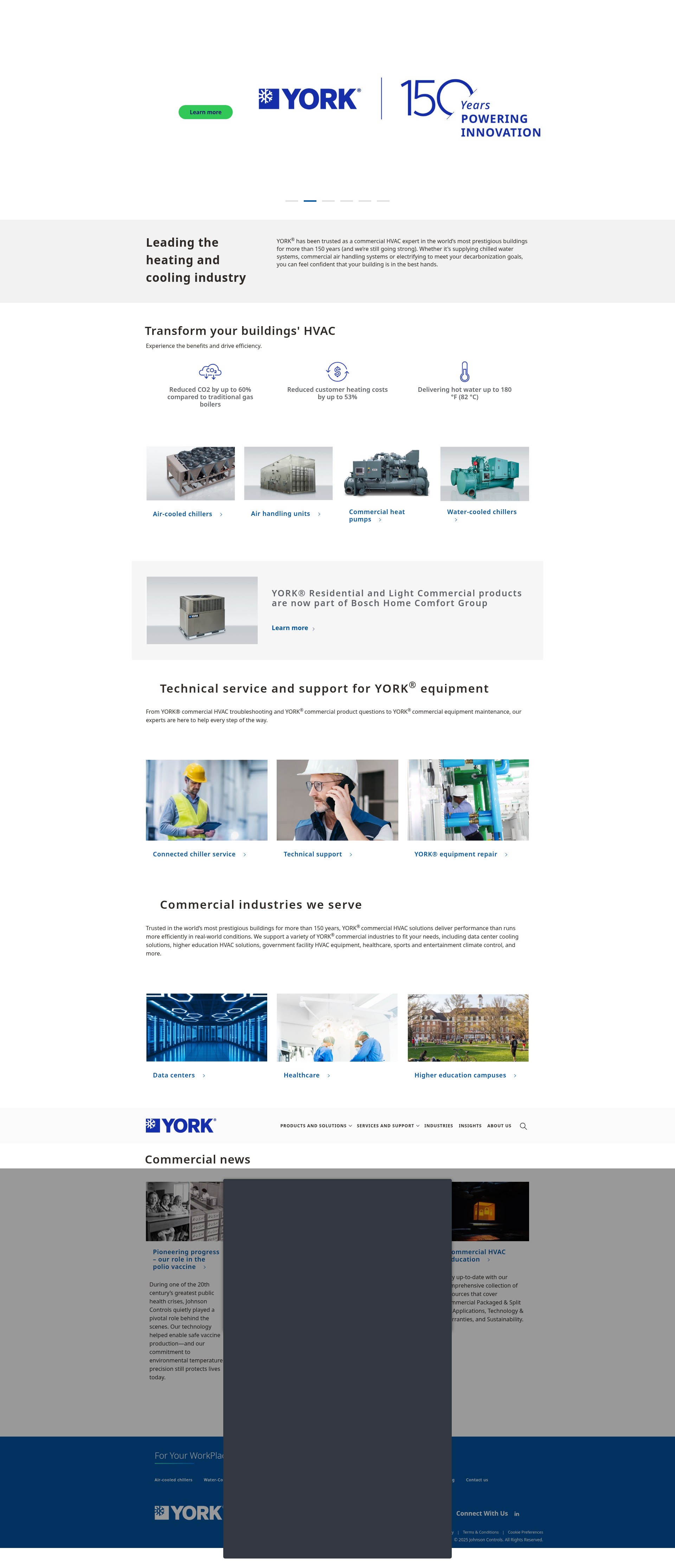Screenshot of york.com