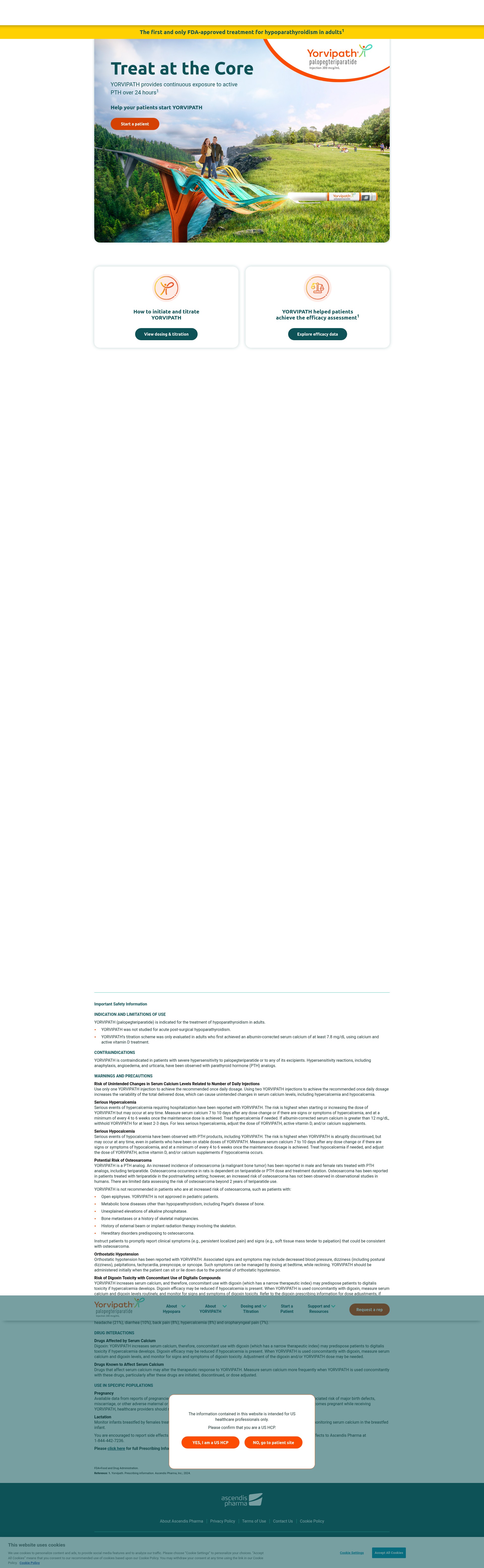 Screenshot of yorvipathhcp.com