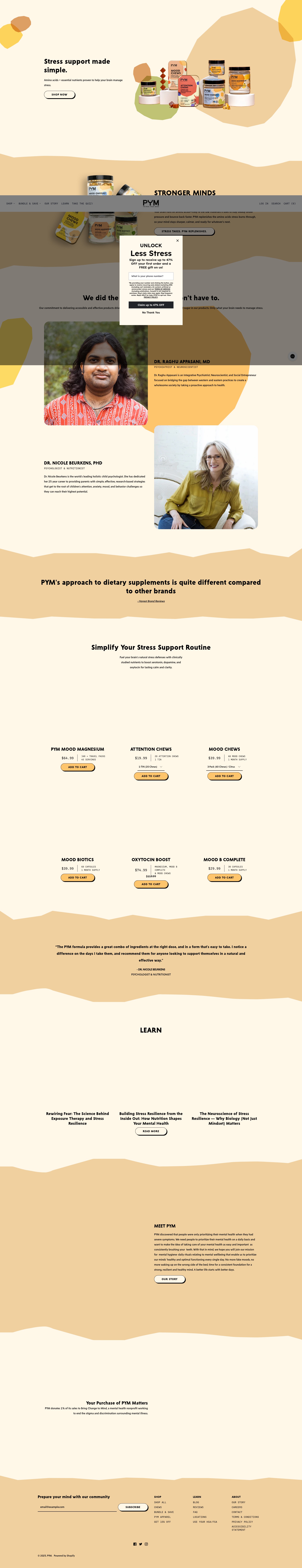 Screenshot of you-can-pym.myshopify.com