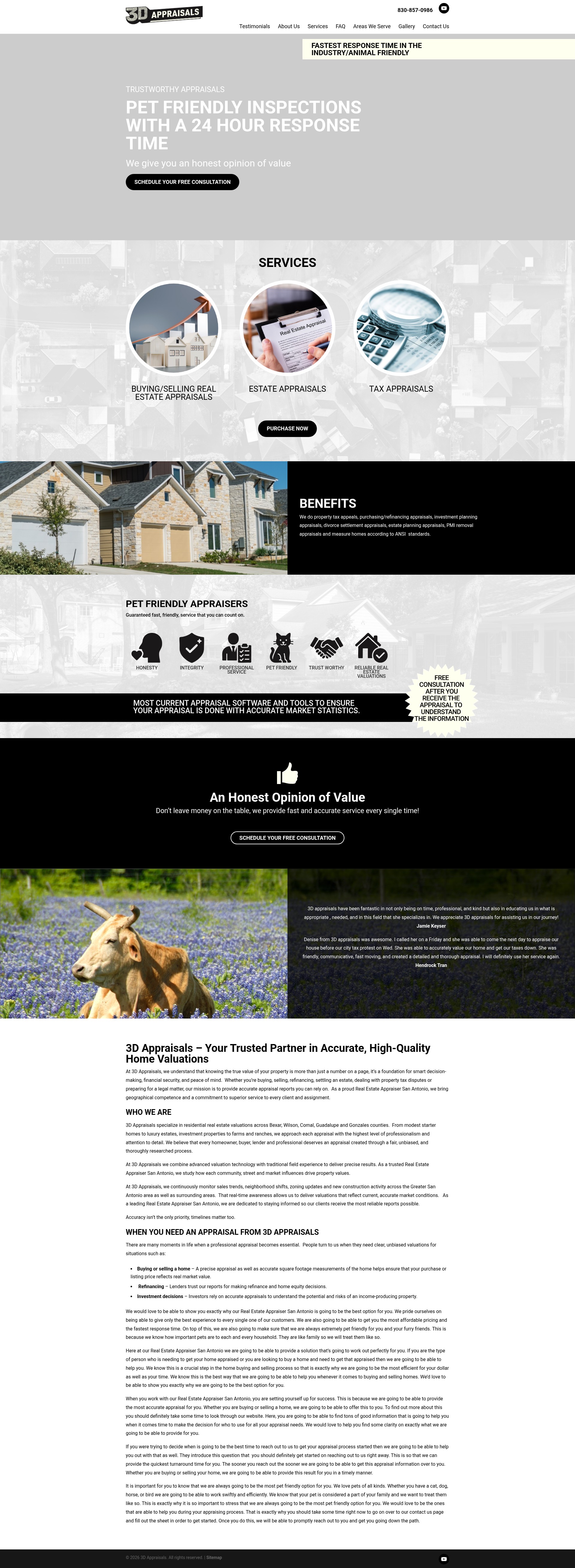 Screenshot of yourappraisalneeds.com