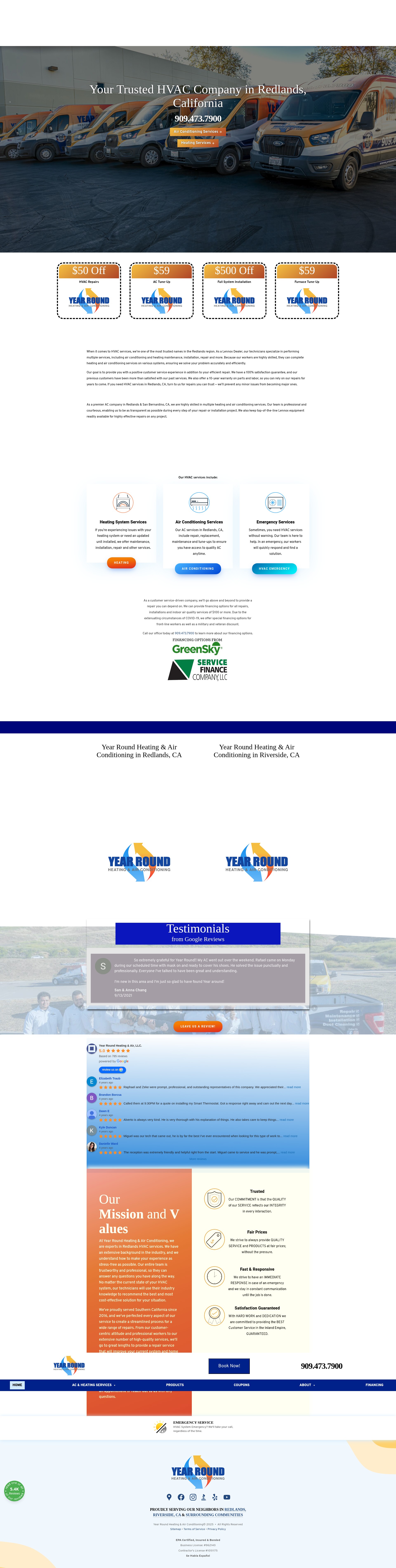 Screenshot of yround.com