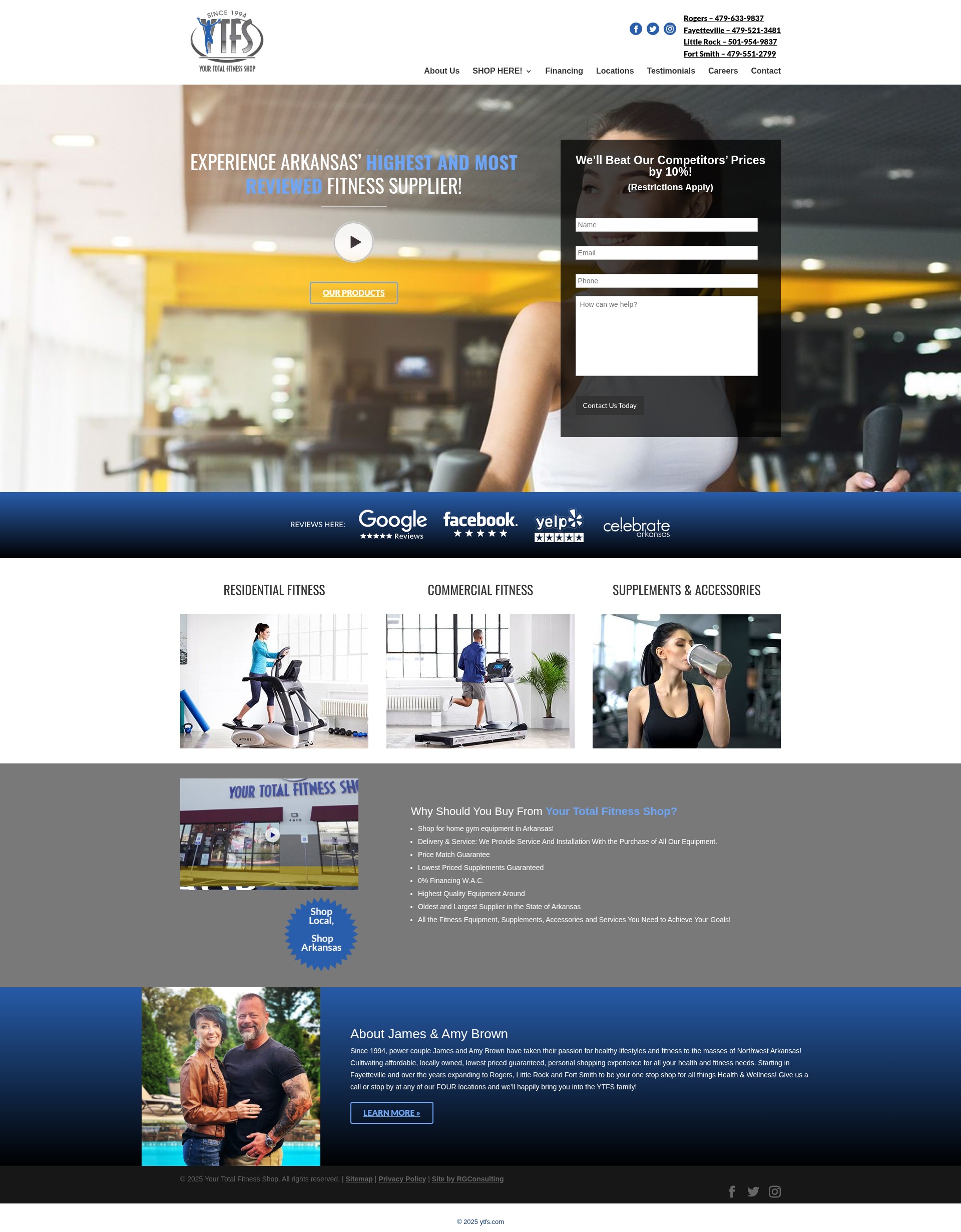 Screenshot of ytfs.com