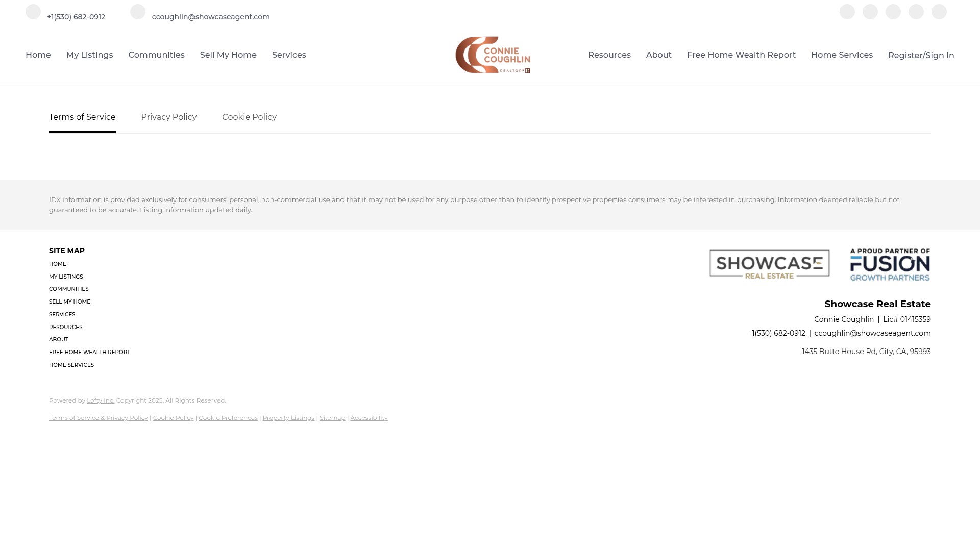 Screenshot of yubasutterareahomes.com