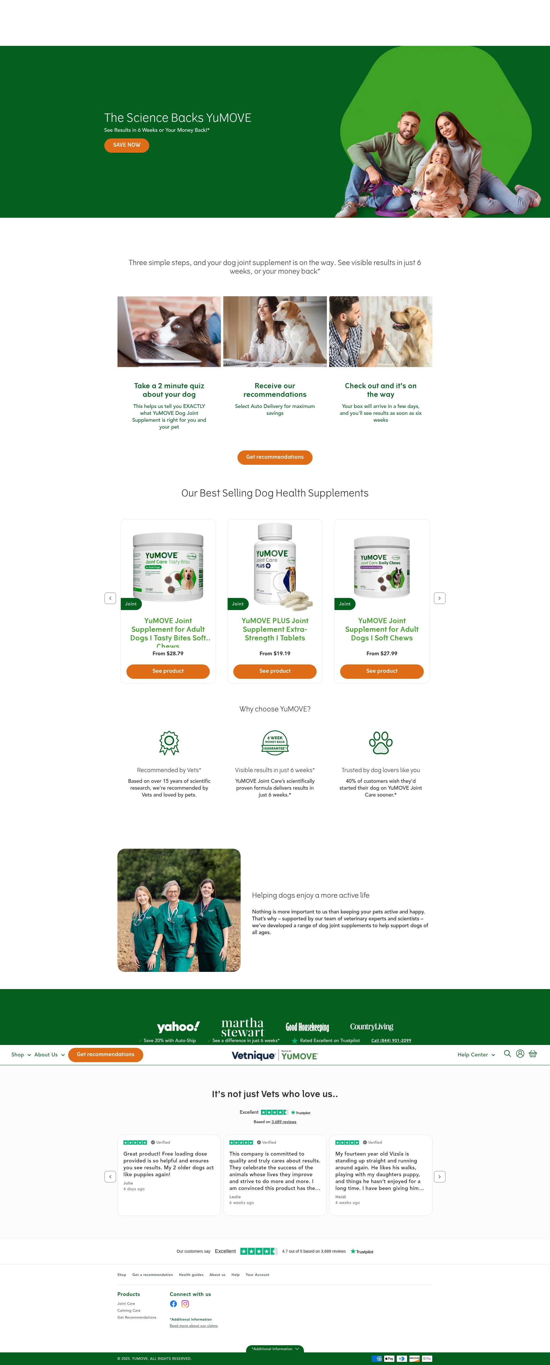 Screenshot of yumove.com