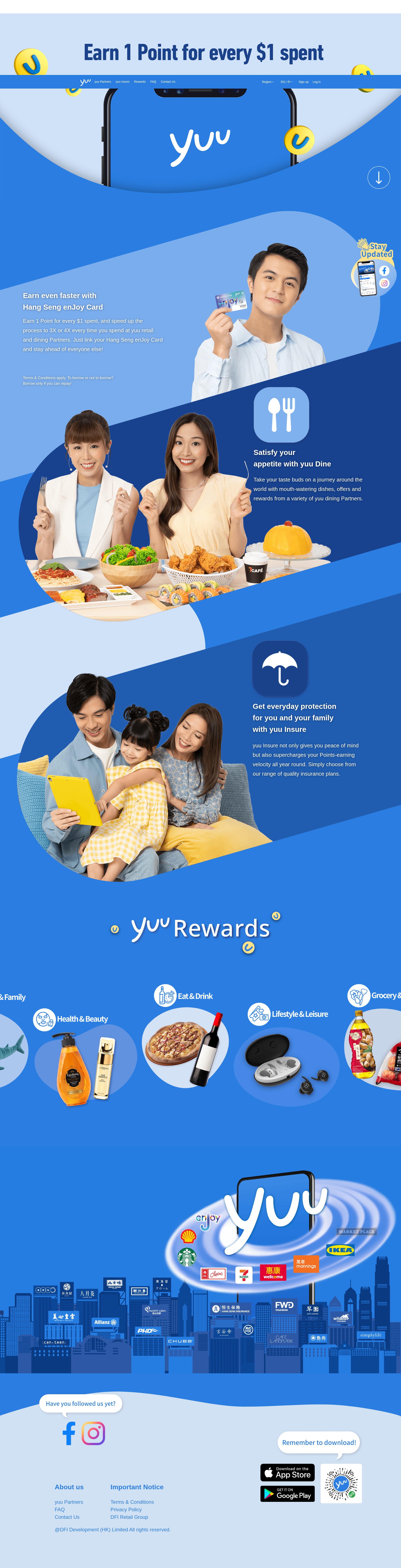 Screenshot of yuurewards.com