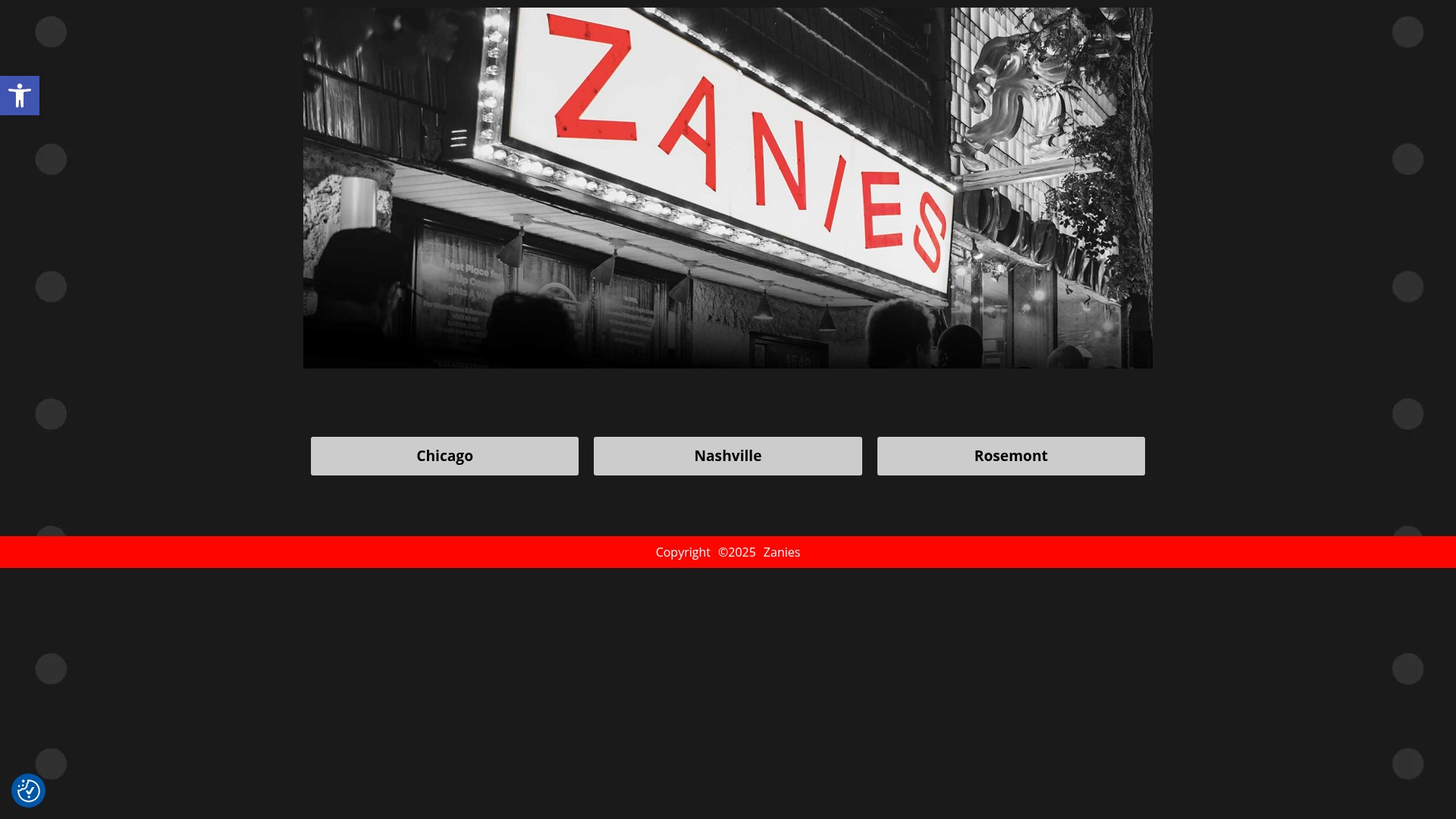 Screenshot of zanies.com