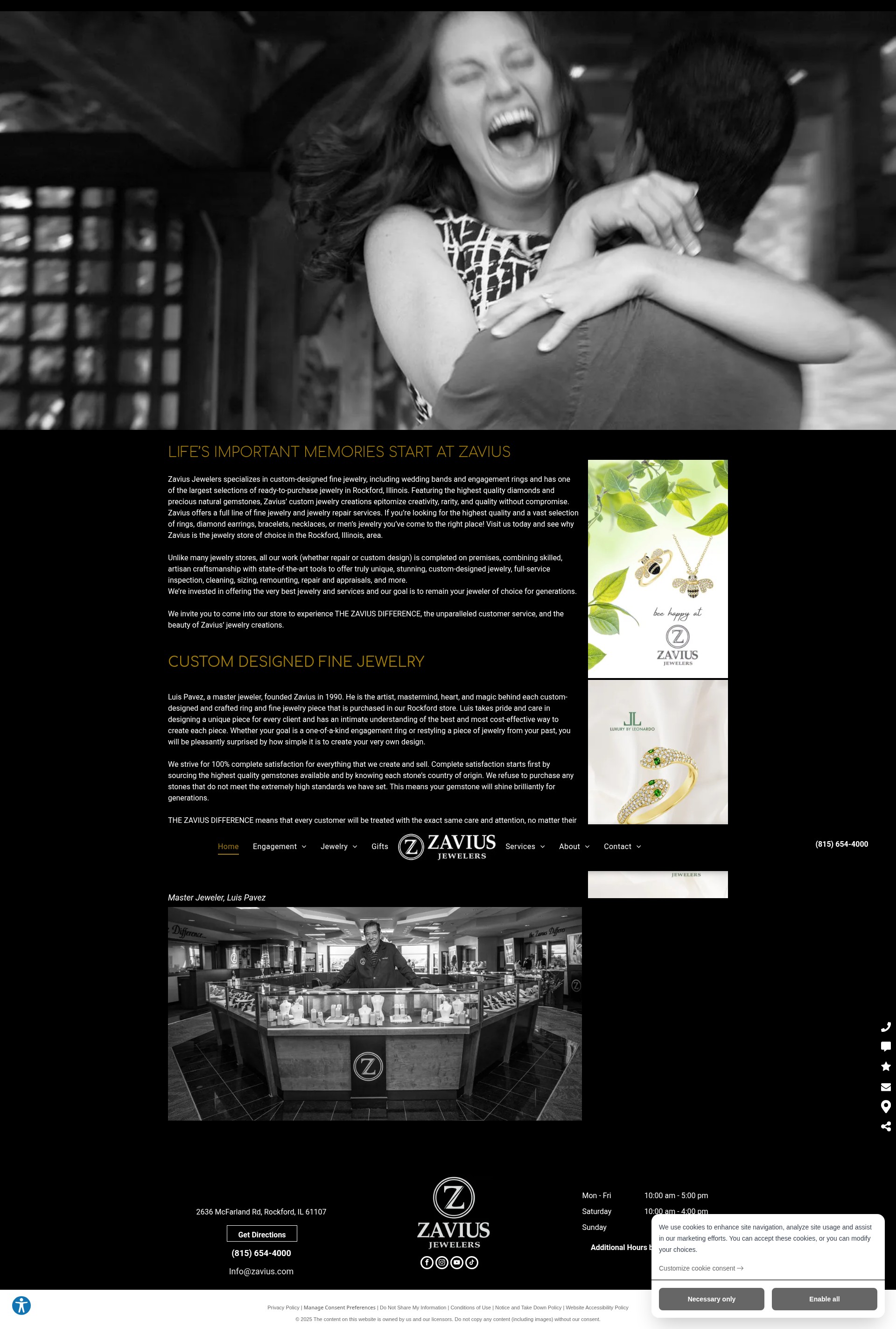 Screenshot of zavius.com
