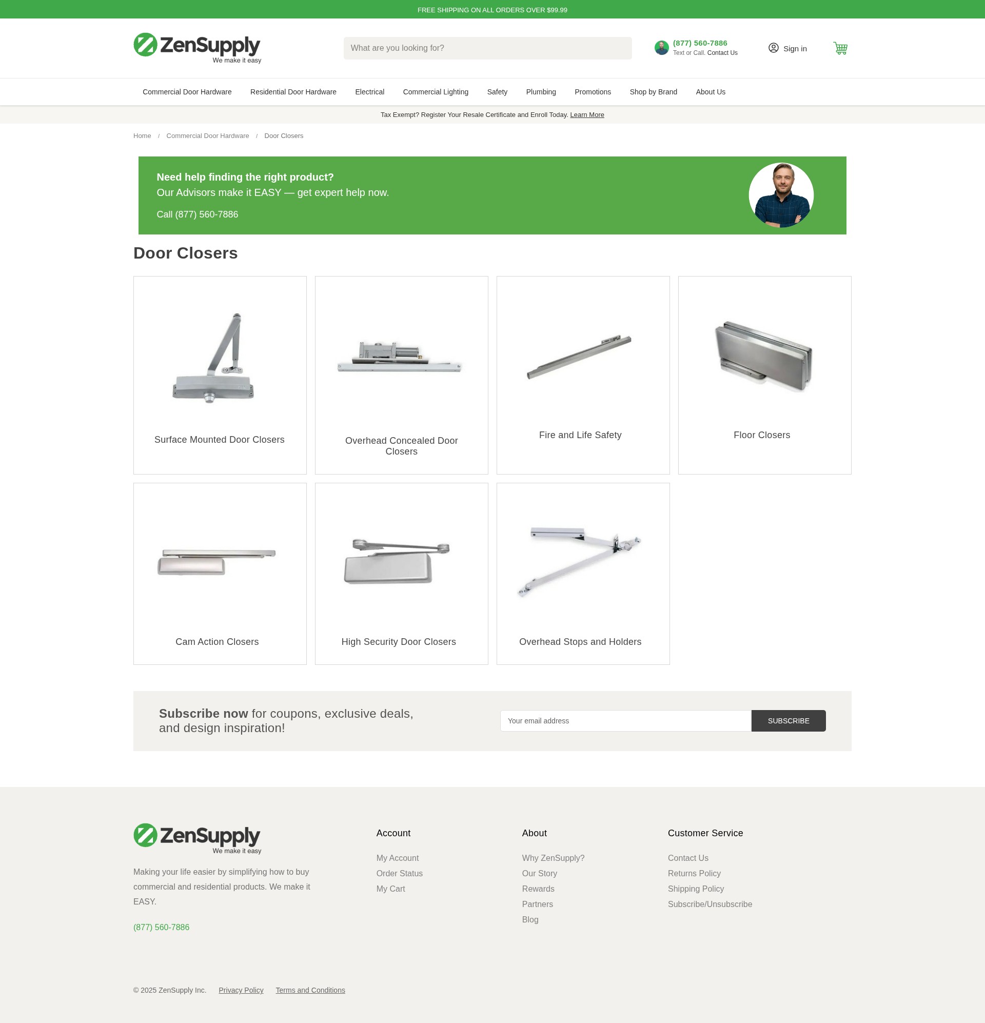 Screenshot of zensupply.com