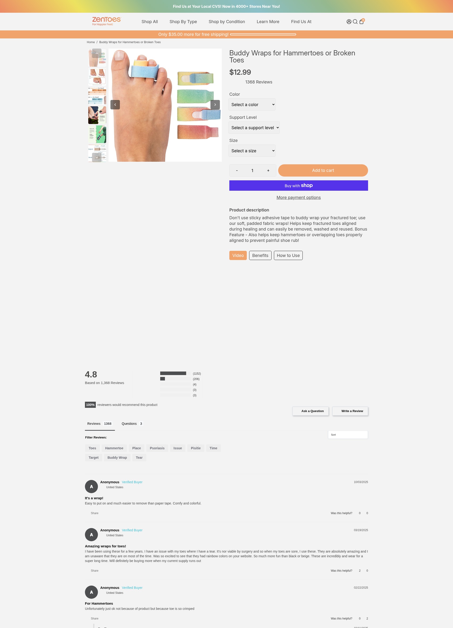 Screenshot of zentoes.com