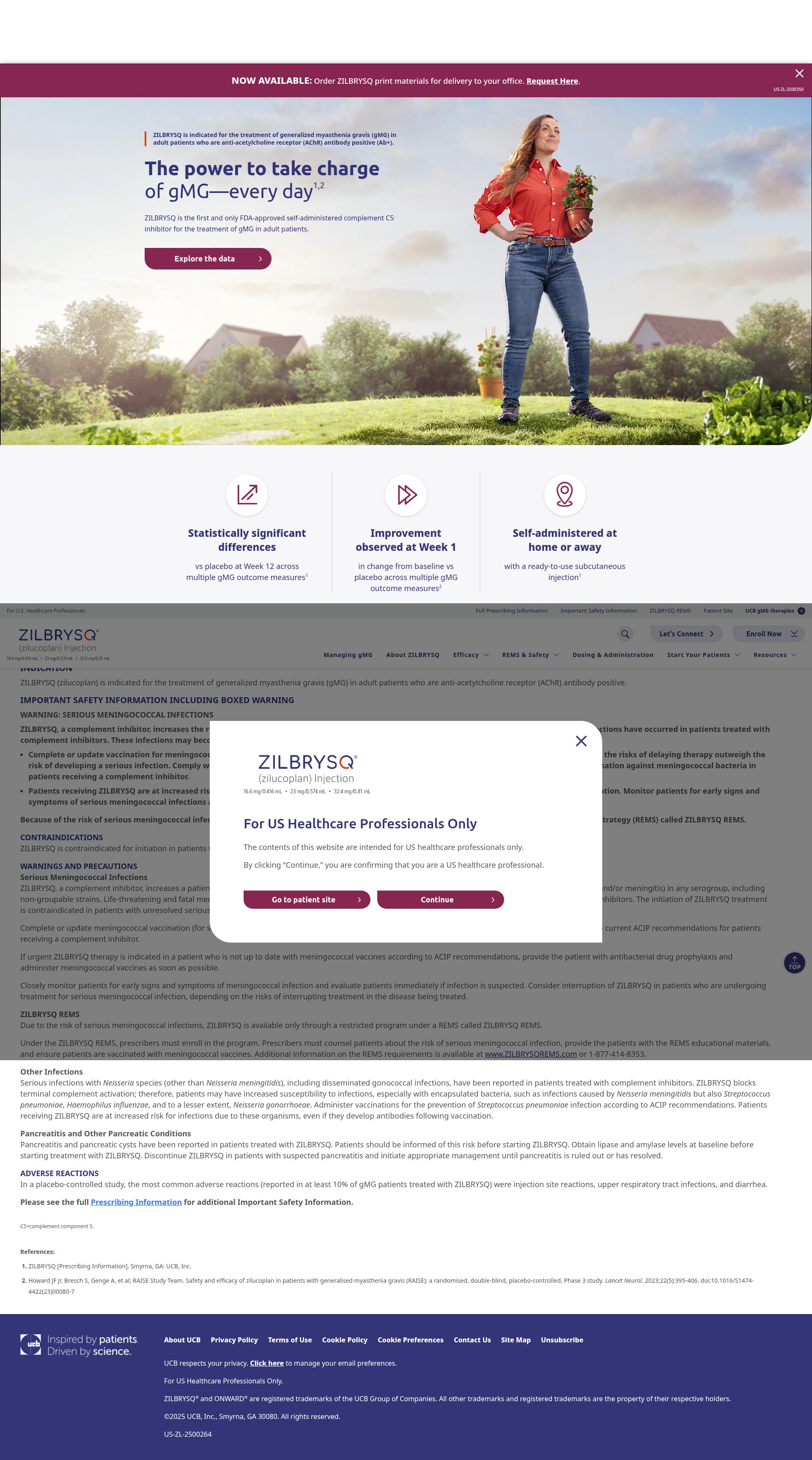 Screenshot of zilbrysqhcp.com