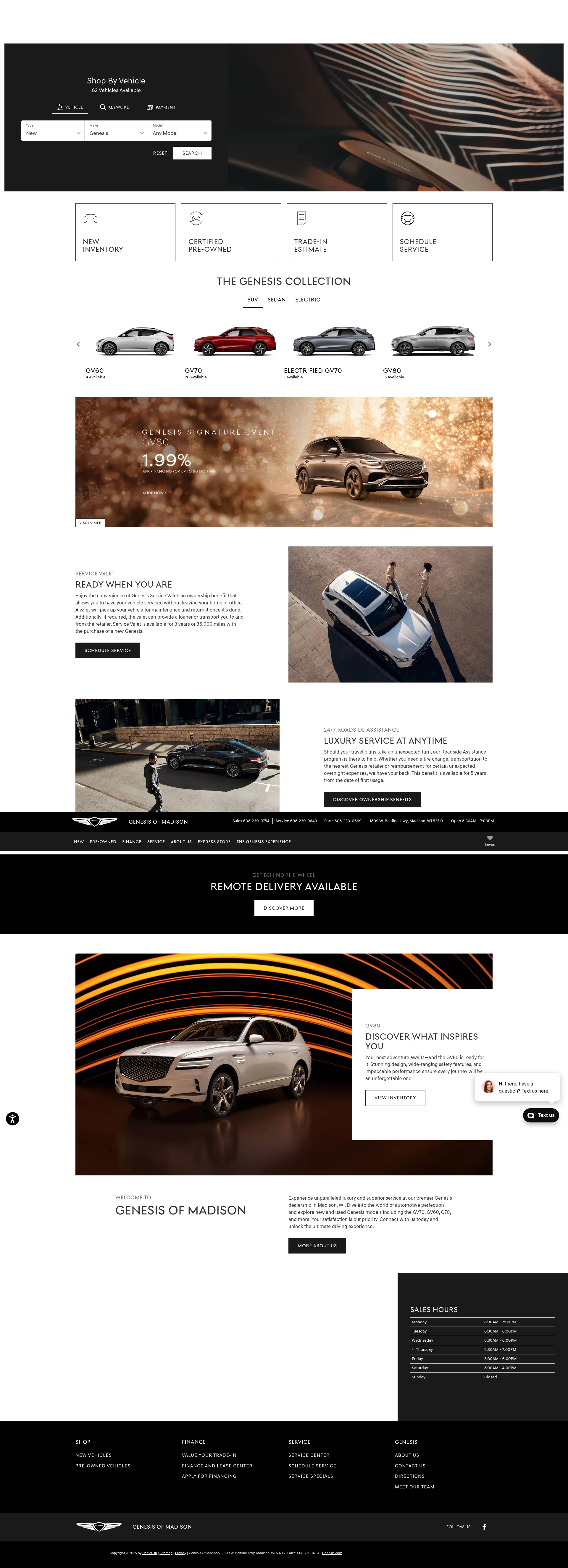 Screenshot of zimbrickgenesisofmadison.com