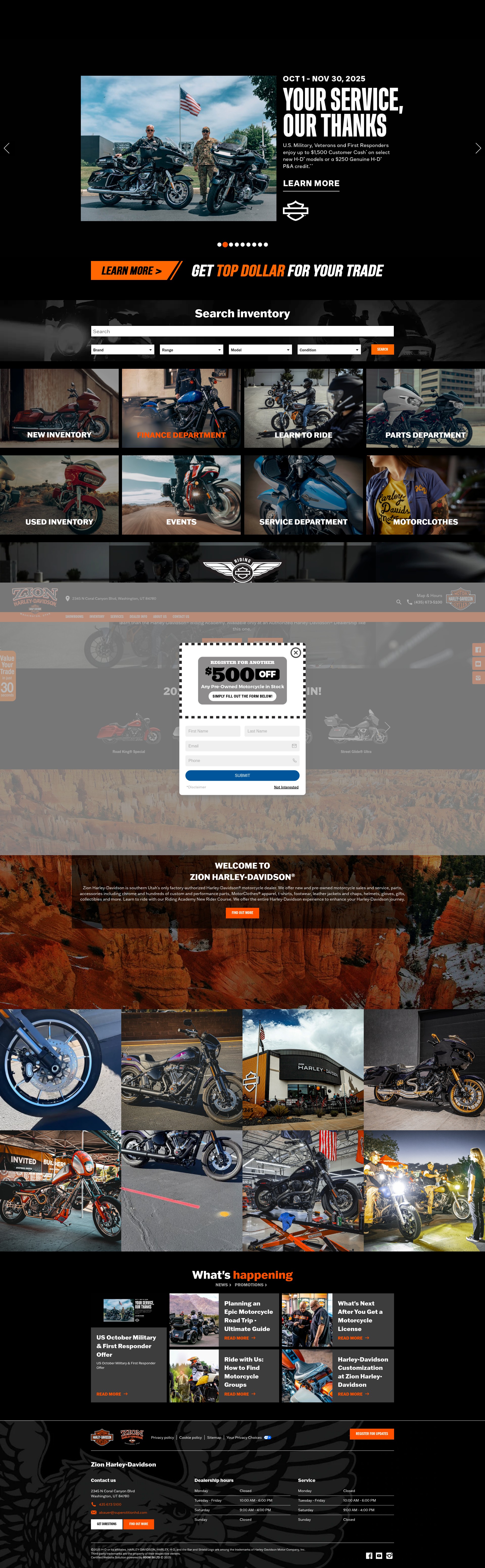 Screenshot of zionhd.com