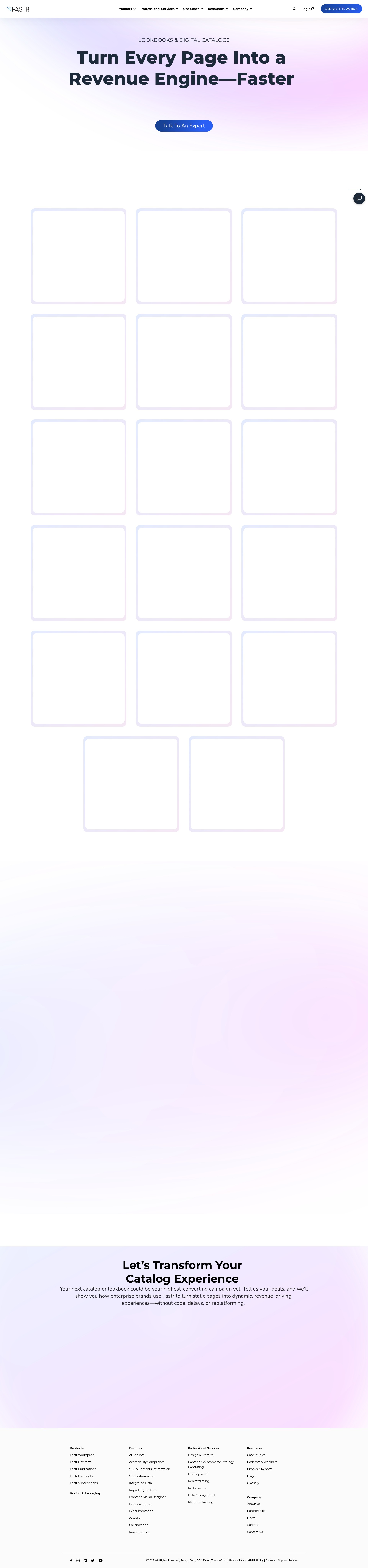 Screenshot of zmags.com
