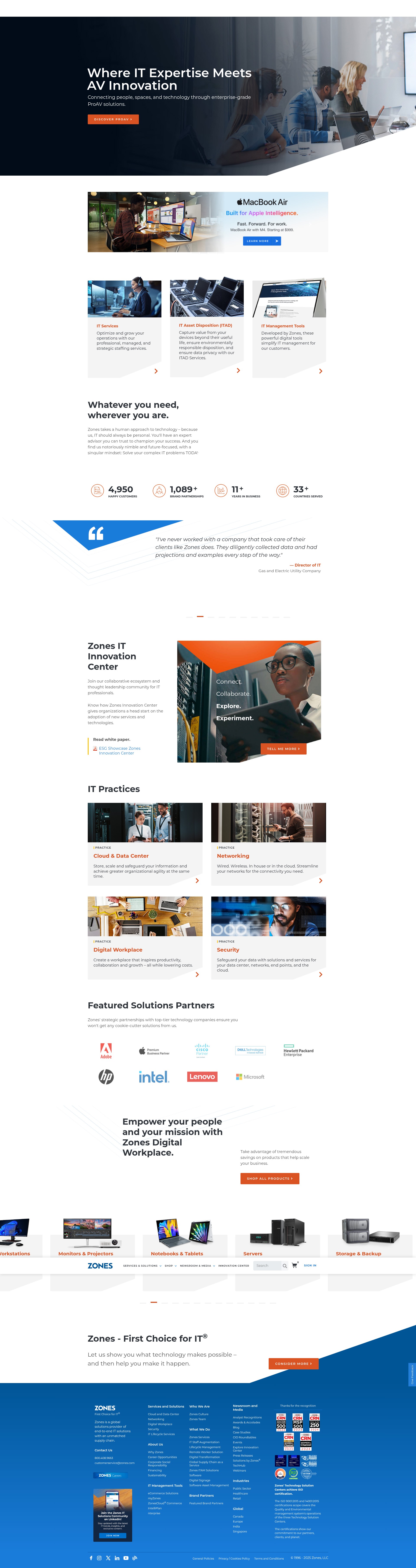 Screenshot of zones.com